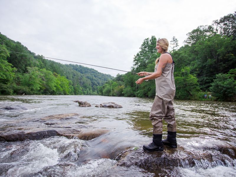 Prime Spots on the Western North Carolina Fly Fishing Trail